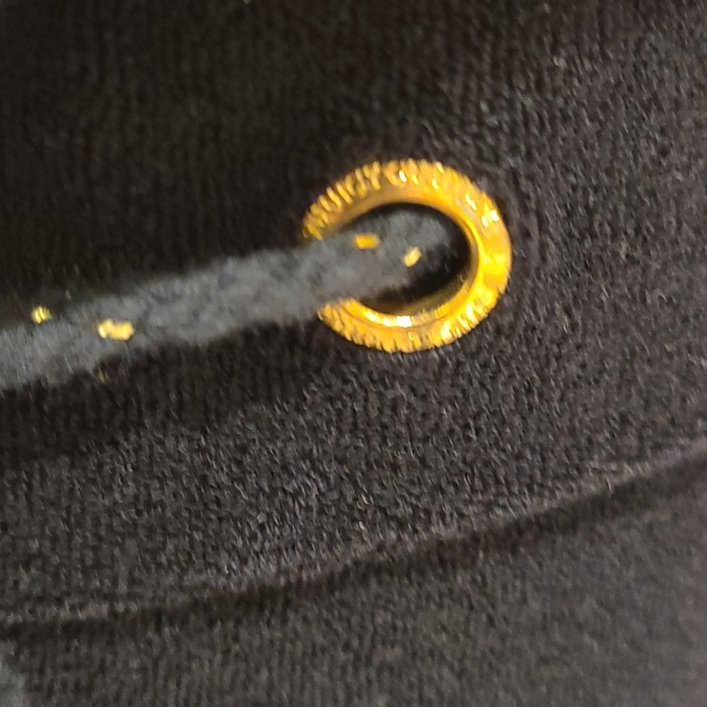 Juicy Couture romper in black terrycloth with gold - Picture 8 of 14